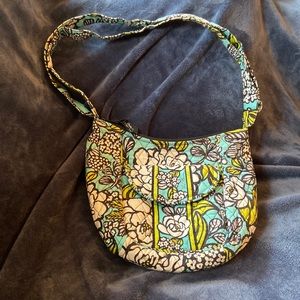 Vera Bradley Clare Purse In Island Bloom Pattern